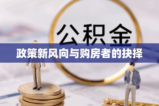 大武口政策新风向与购房者的抉择