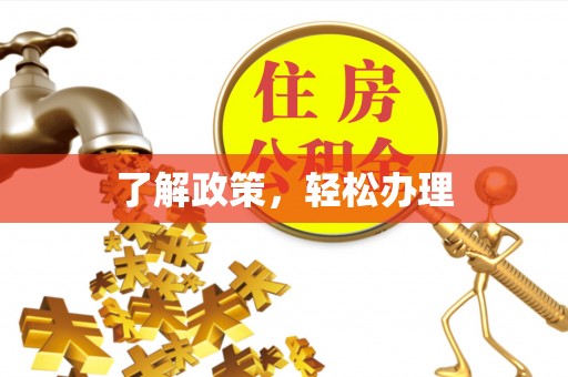 大武口了解政策，轻松办理
