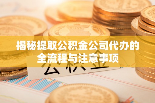 大武口揭秘提取公积金公司代办的全流程与注意事项