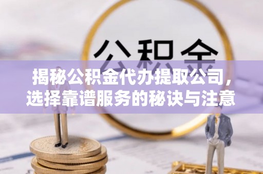 大武口揭秘公积金代办提取公司，选择靠谱服务的秘诀与注意事项