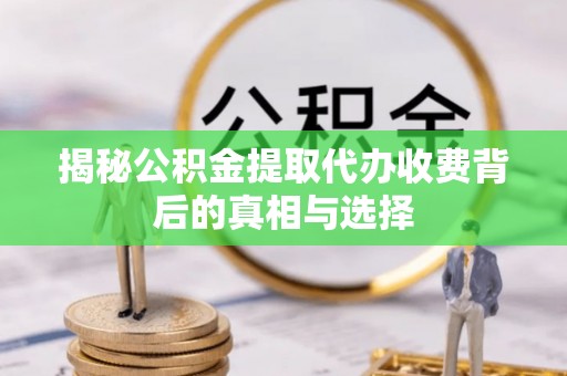 大武口揭秘公积金提取代办收费背后的真相与选择