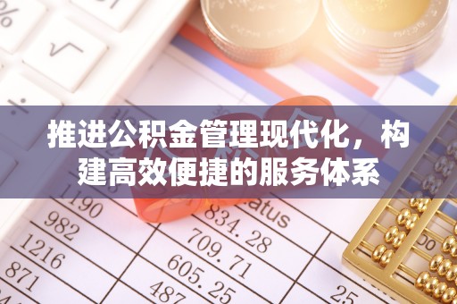 大武口推进公积金管理现代化，构建高效便捷的服务体系