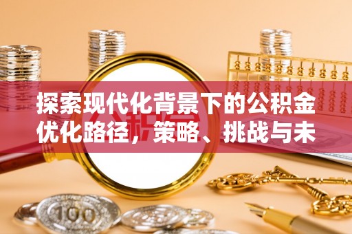 大武口探索现代化背景下的公积金优化路径，策略、挑战与未来展望