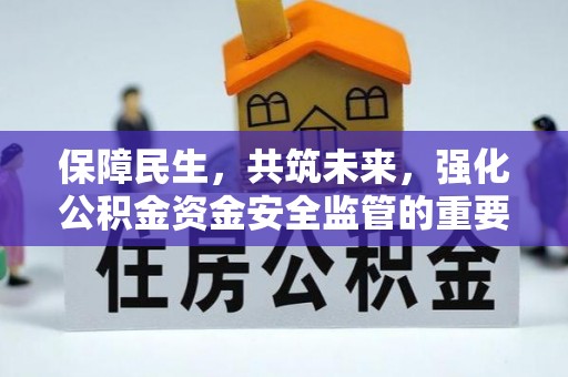 大武口保障民生，共筑未来，强化公积金资金安全监管的重要性