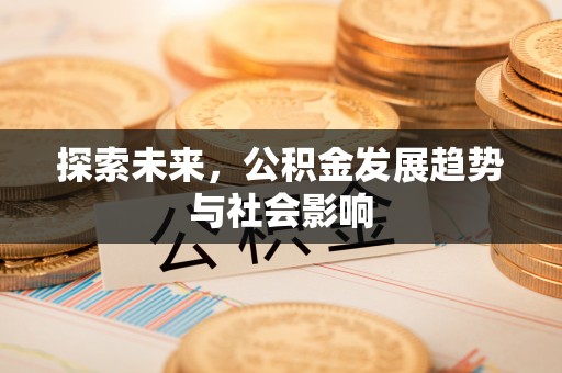 大武口探索未来，公积金发展趋势与社会影响