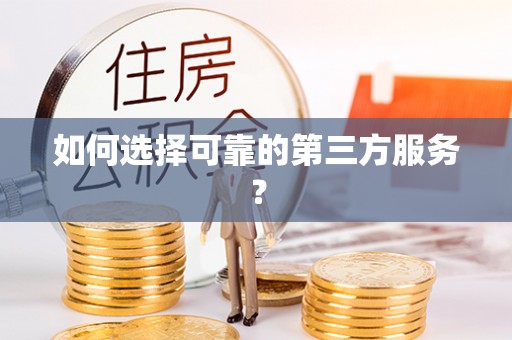 大武口如何选择可靠的第三方服务？