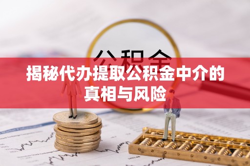 大武口揭秘代办提取公积金中介的真相与风险