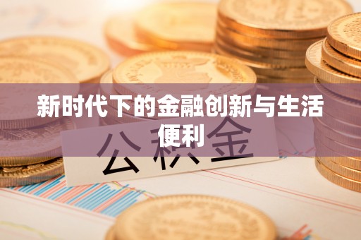 大武口新时代下的金融创新与生活便利