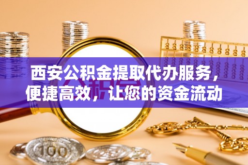 大武口西安公积金提取代办服务，便捷高效，让您的资金流动更灵活