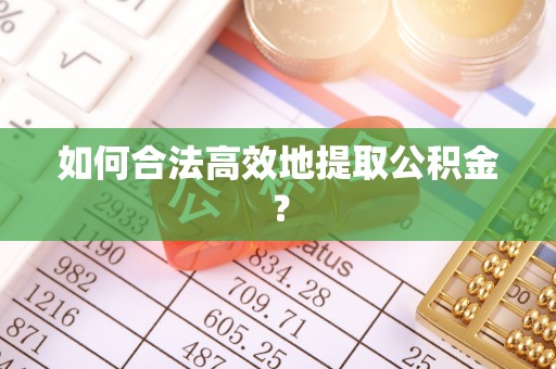 大武口如何合法高效地提取公积金？