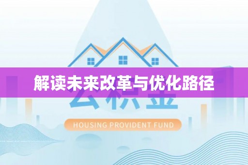 大武口解读未来改革与优化路径
