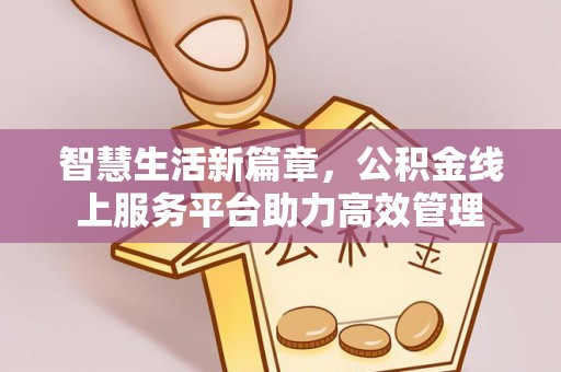 大武口智慧生活新篇章，公积金线上服务平台助力高效管理