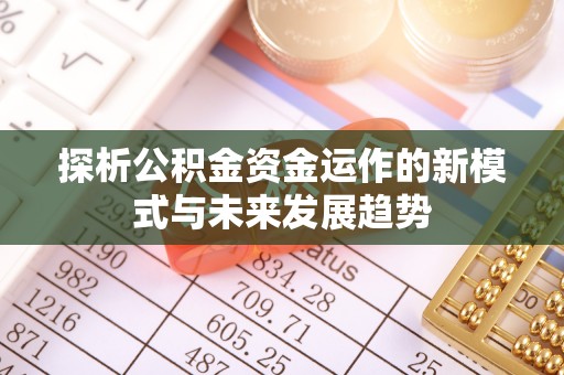 大武口探析公积金资金运作的新模式与未来发展趋势