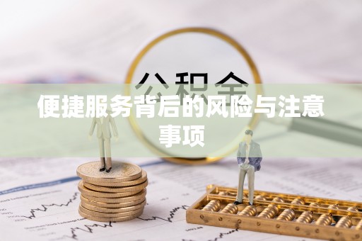 大武口便捷服务背后的风险与注意事项